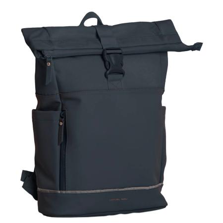 Daniel Ray Pittsburgh Rolltop Backpack Coated 15.6 marine