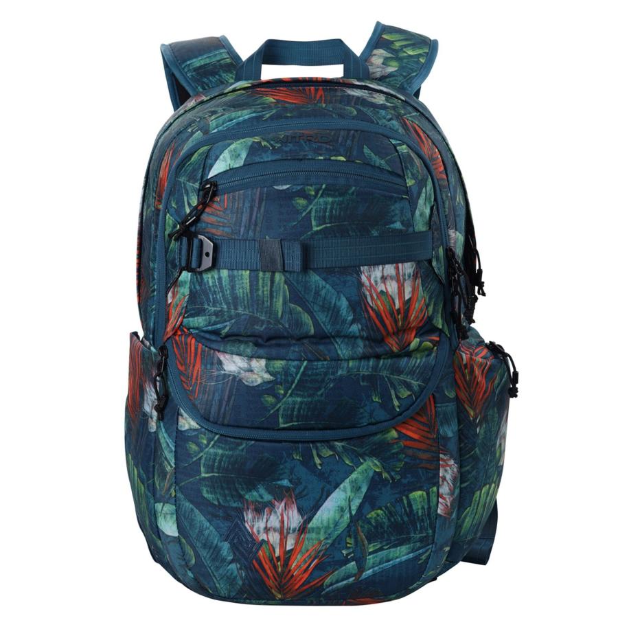 NitroBags NitroBags Rugzak Future navy / donkerbruin / grasgroen / donkergroen -