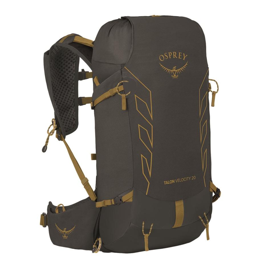Osprey Talon Velocity 20 L/XL dark charcoal/tumbleweed yellow Multicolor