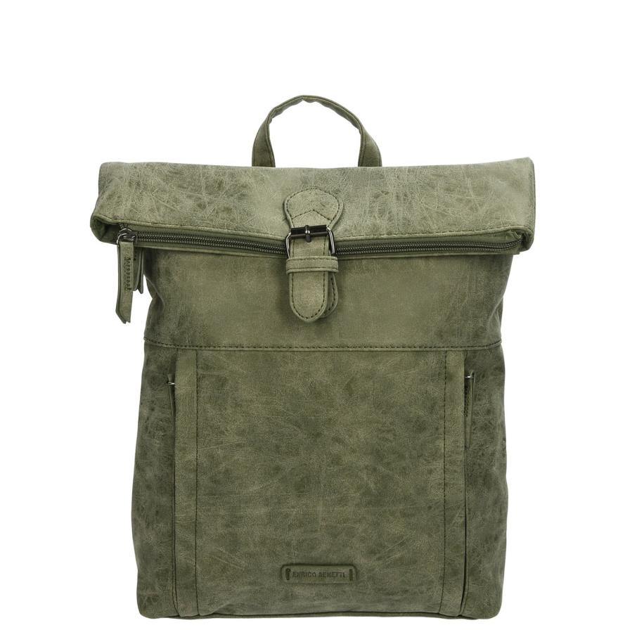 Enrico Benetti Ruby Backpack olive Groen