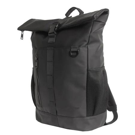 Lyle & Scott Weather Resistant Roll Top Bag jet black