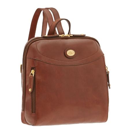 The Bridge Story Donna Backpack brown Leren tas