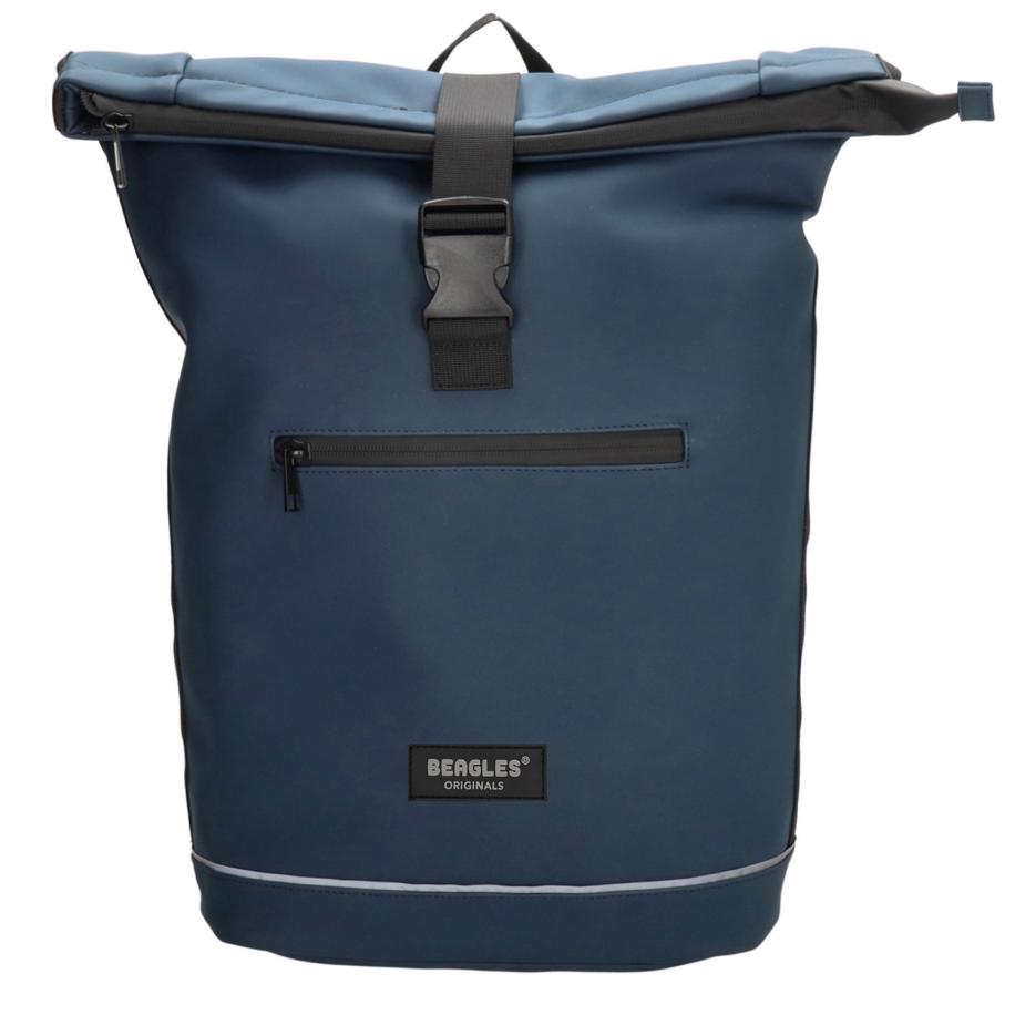 Beagles Originals Rolltop Rugtas Waterproof 15.6 blauw Blauw