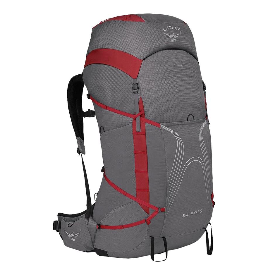 Osprey Eja Pro 55 WXS/S dale grey/poinsettia red backpack Multicolor