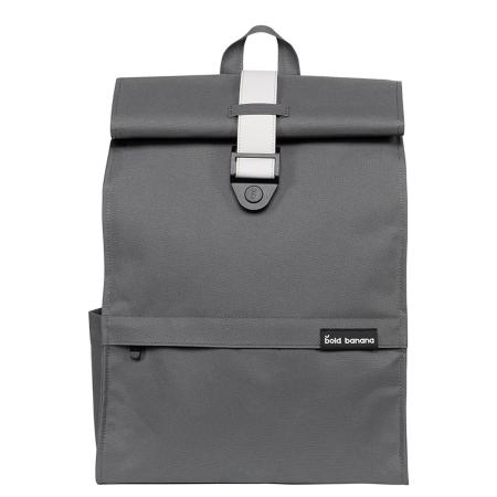 Bold Banana Roll Top Backpack grey gravity
