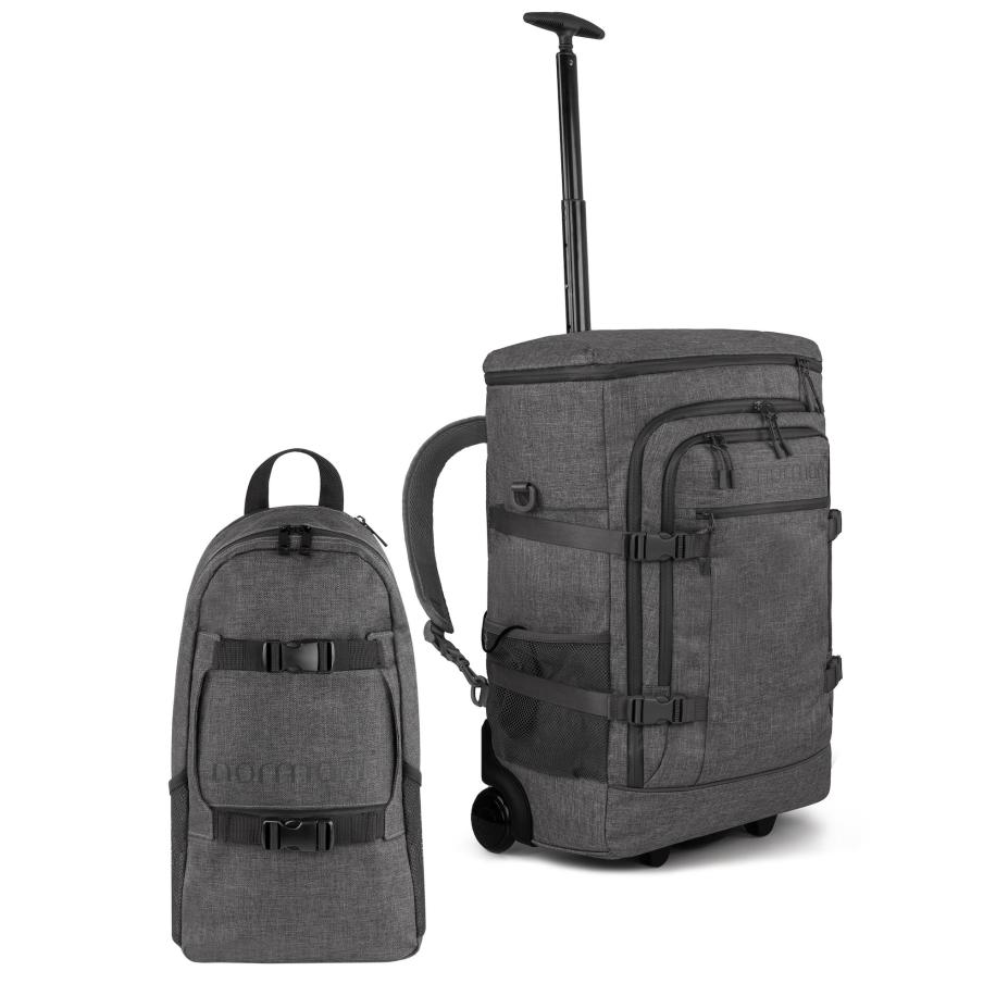 normani normani Rugzak antraciet / zwart -