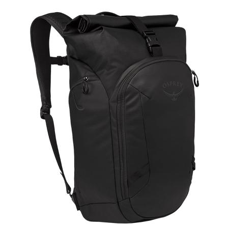 Osprey Transporter Roll Top Pack raven black-black