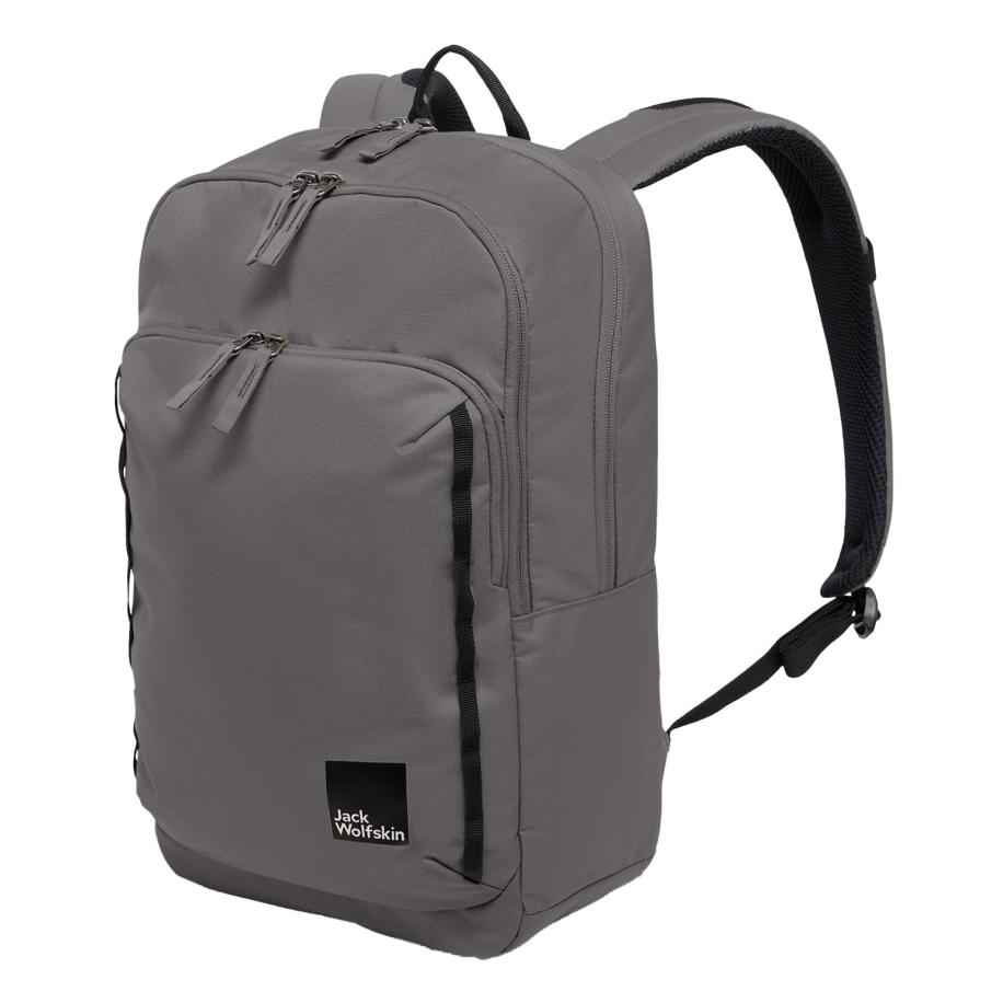 JACK WOLFSKIN Rugzak Terracade grijs / zwart / wit Grijs