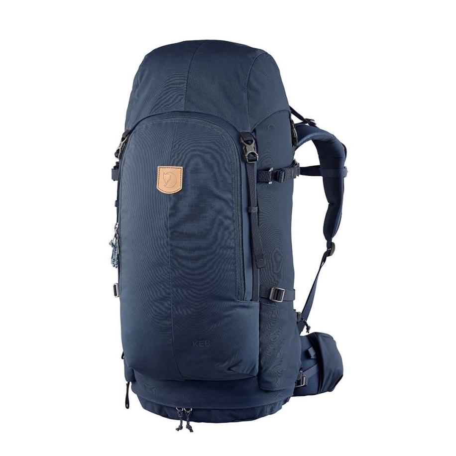 Fjallraven Keb 52 W storm/dark navy backpack Blauw