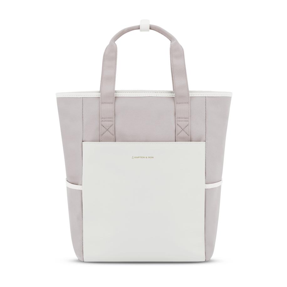 Kapten & Son Kapten & Son Rugzak Lindby taupe / wit -