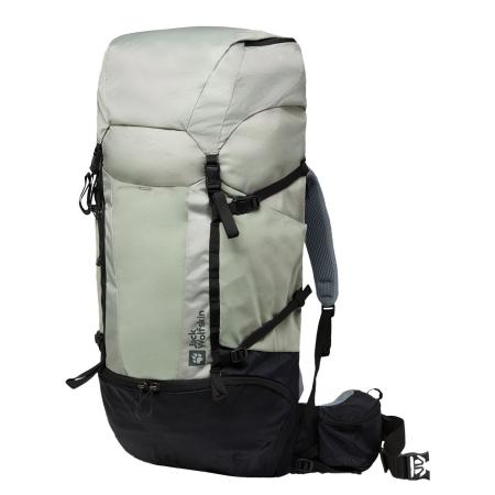 JACK WOLFSKIN Sportrugzak Trailflair lichtgrijs / zwart