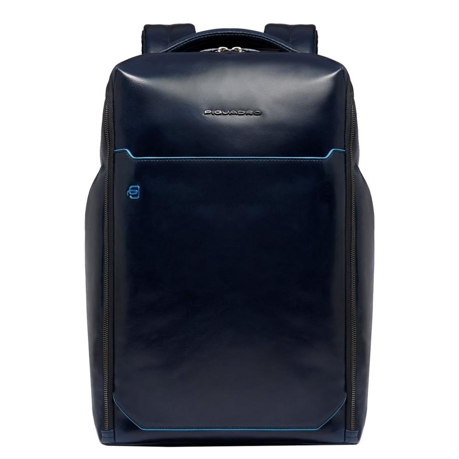 Piquadro B2 Laptop Backpack 15.6 blue Blauw