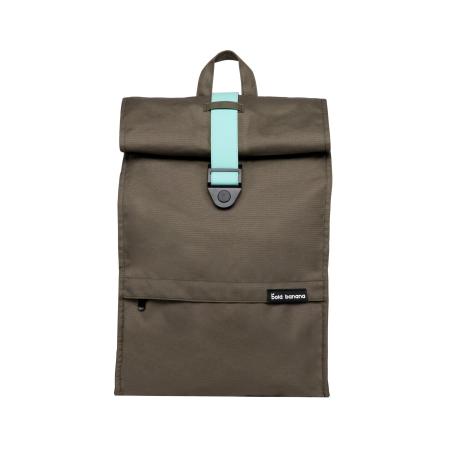 Bold Banana Bold Banana Rugzak Roll Top hemelsblauw / bruin / zwart