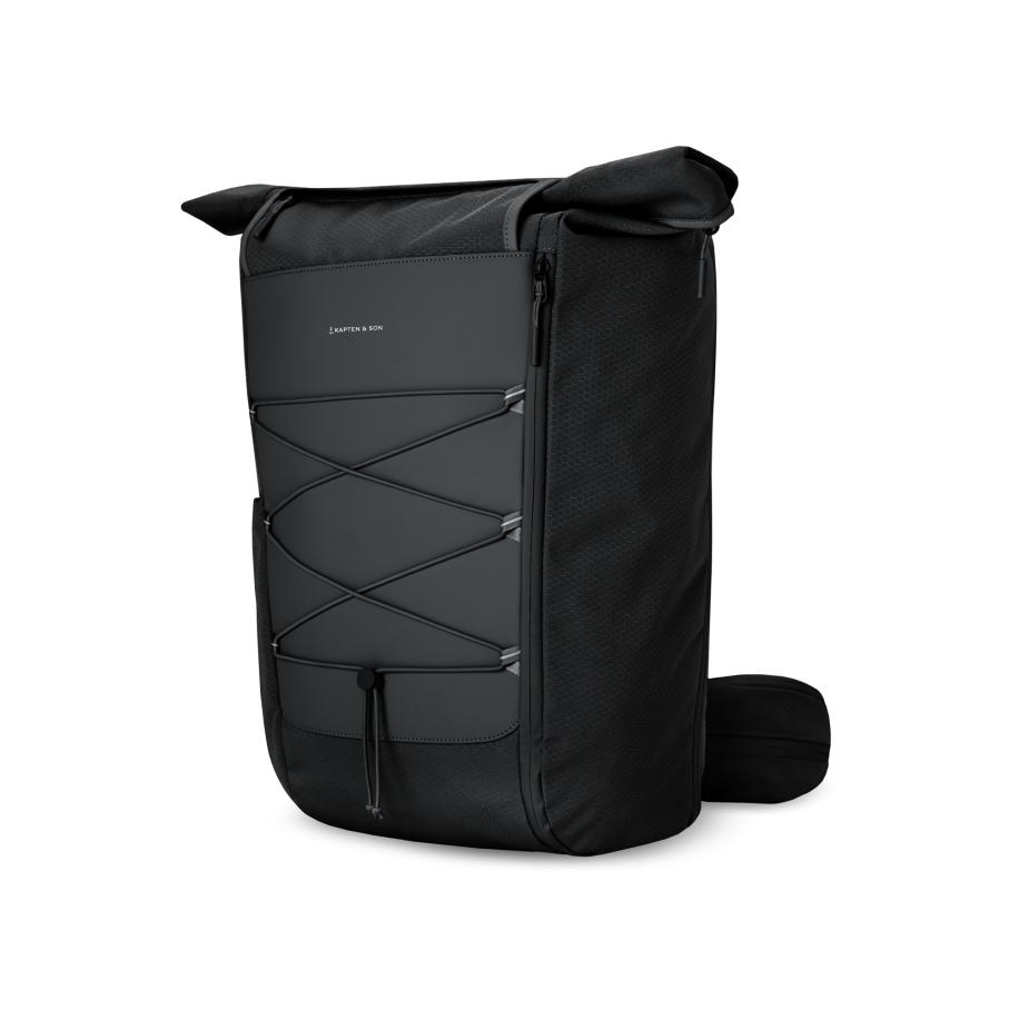 Kapten & Son Kapten & Son Rugzak Banff zwart / wit -