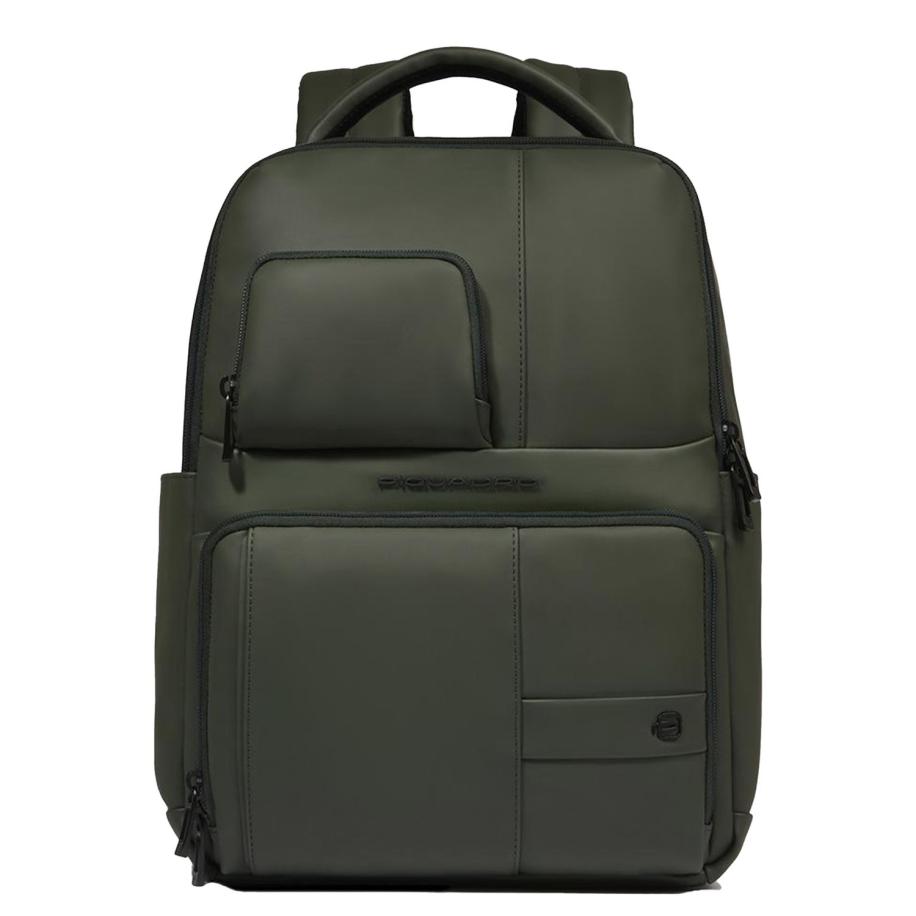 Piquadro W129W Water Repellent Laptop Backpack verde Groen