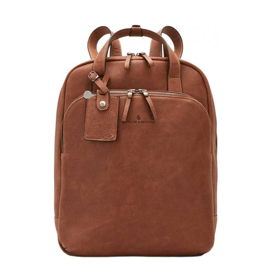 Castelijn & Beerens Carisma Laptop Rugzak 15.6 + tablet cognac Bruin