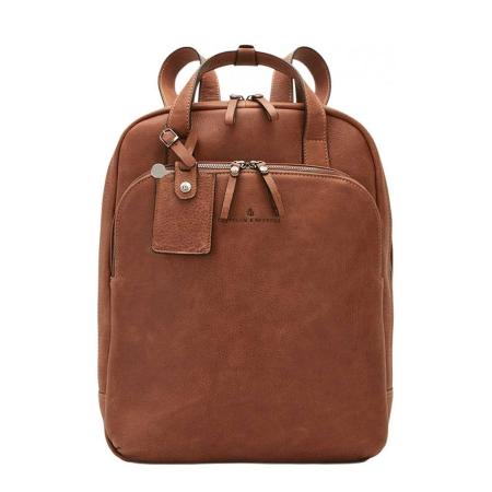 Castelijn & Beerens Carisma Laptop Rugzak 15.6 + tablet cognac