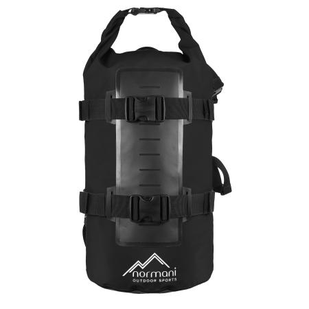 normani normani Rugzak Water Block zwart / wit