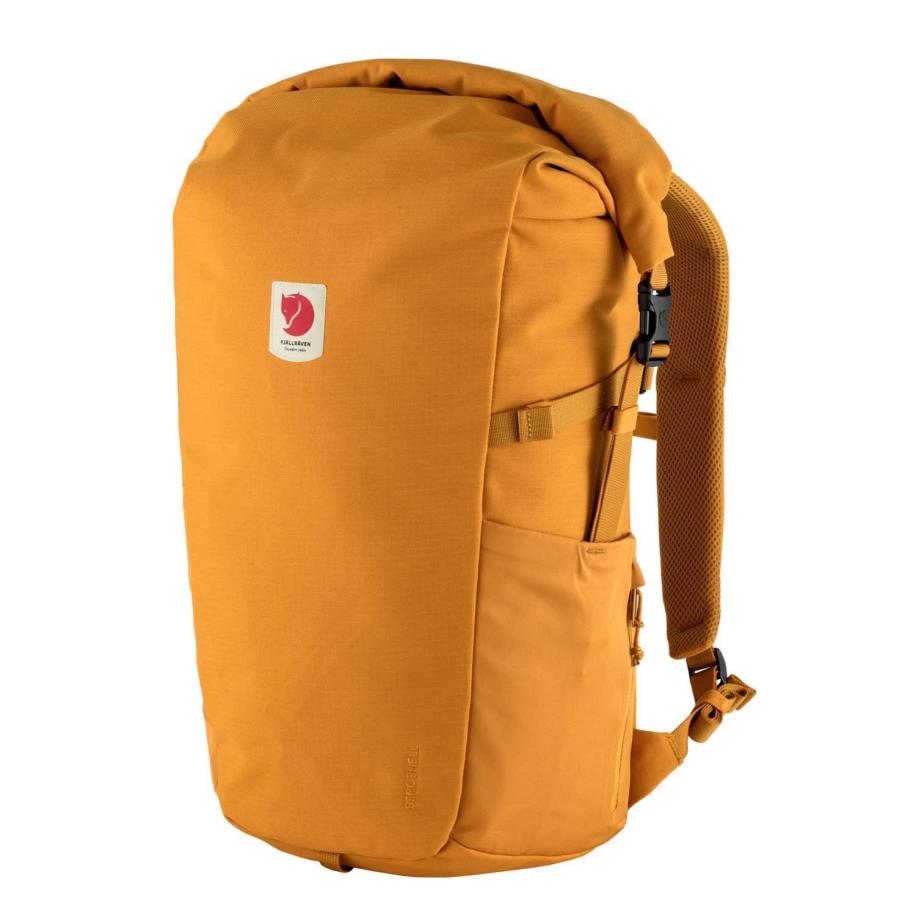 Fjallraven Ulvö Rolltop 30 red gold backpack Rood