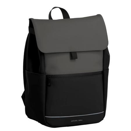 Daniel Ray Tacoma Water-Repellent Backpack black/light grey