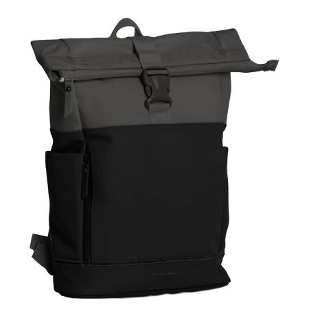 Daniel Ray Pittsburgh Water-Repellent Backpack black/grey backpack