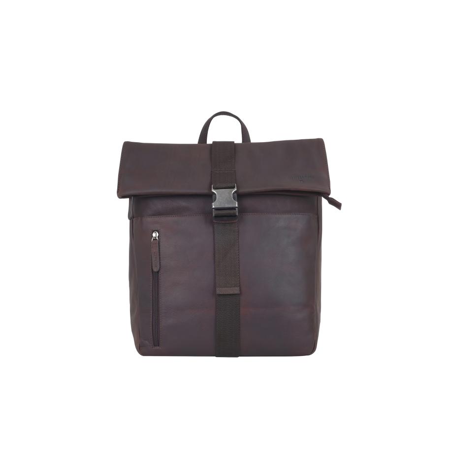 Strellson STRELLSON Rugzak Stratford 2.0 Eddie donkerbruin -