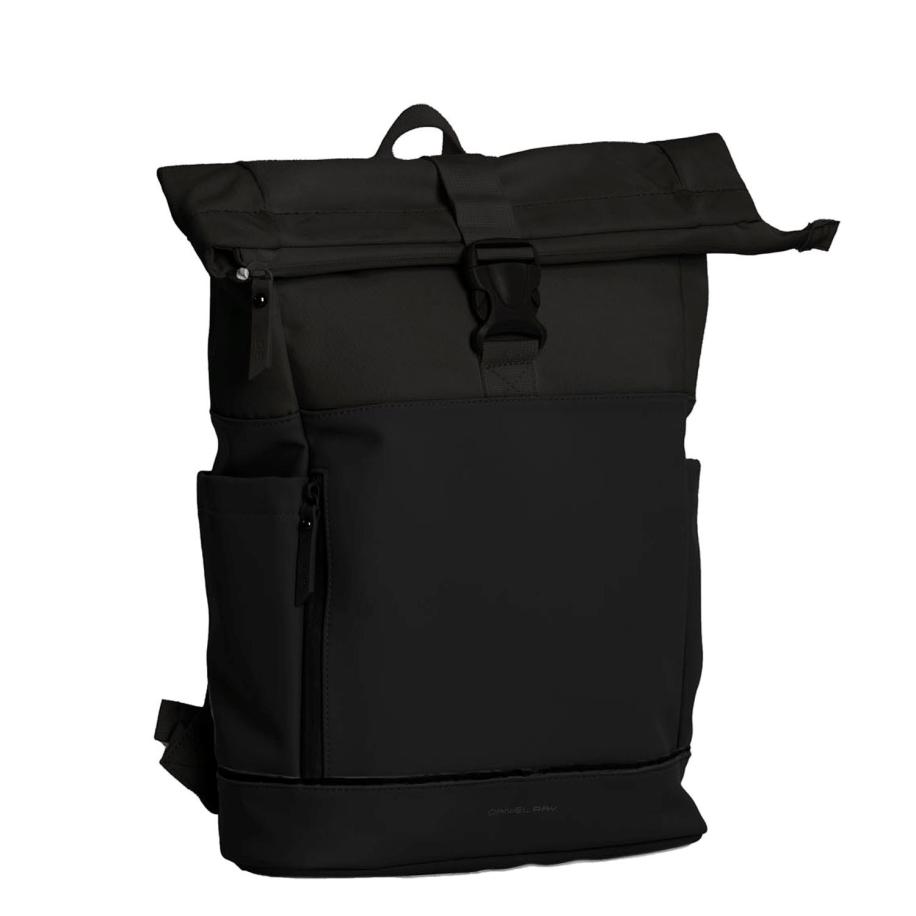 Daniel Ray Pittsburgh Water-Repellent Backpack black backpack Zwart