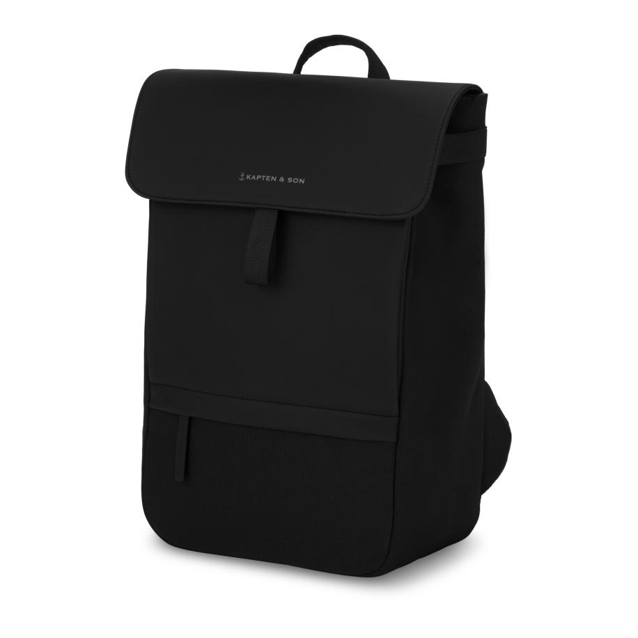 Kapten & Son Kapten & Son Rugzak Fyn Small All Black zwart -