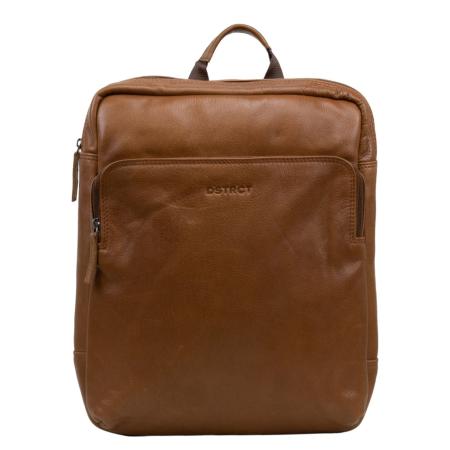 DSTRCT State Street Laptop Backpack 15.6 cognac