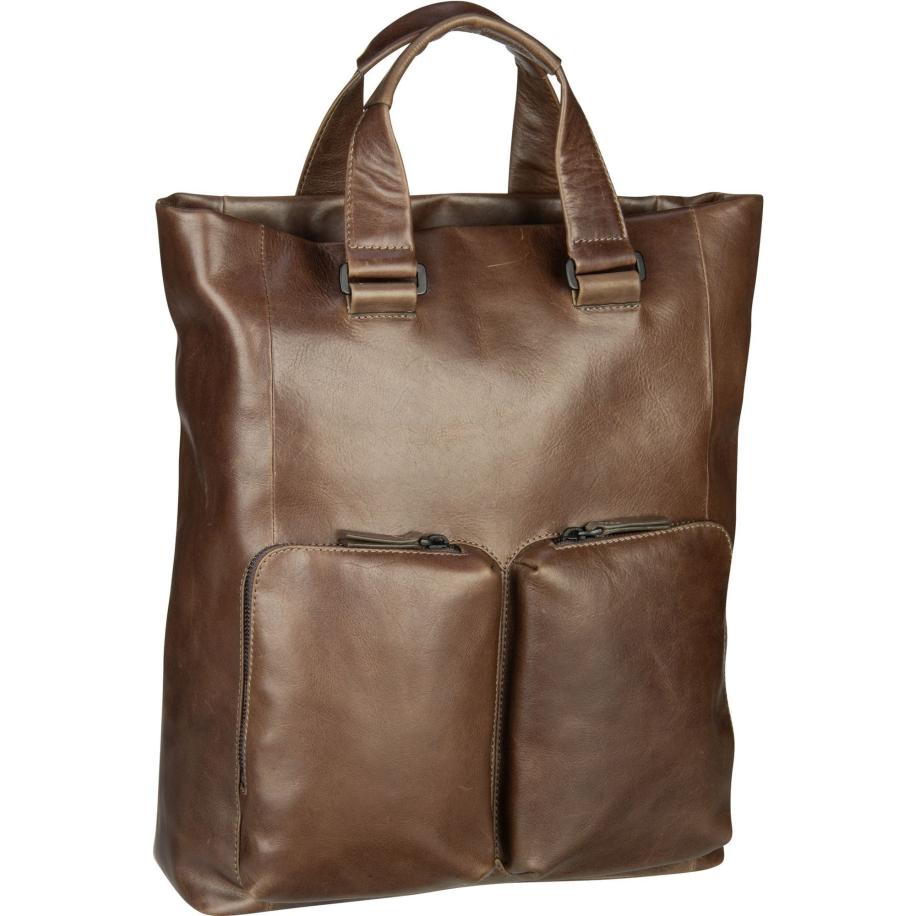 Leonhard Heyden LEONHARD HEYDEN Rugzak Porto donkerbruin -