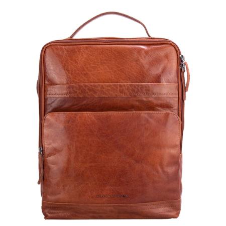 Spikes & Sparrow Backpack brandy II Leren tas