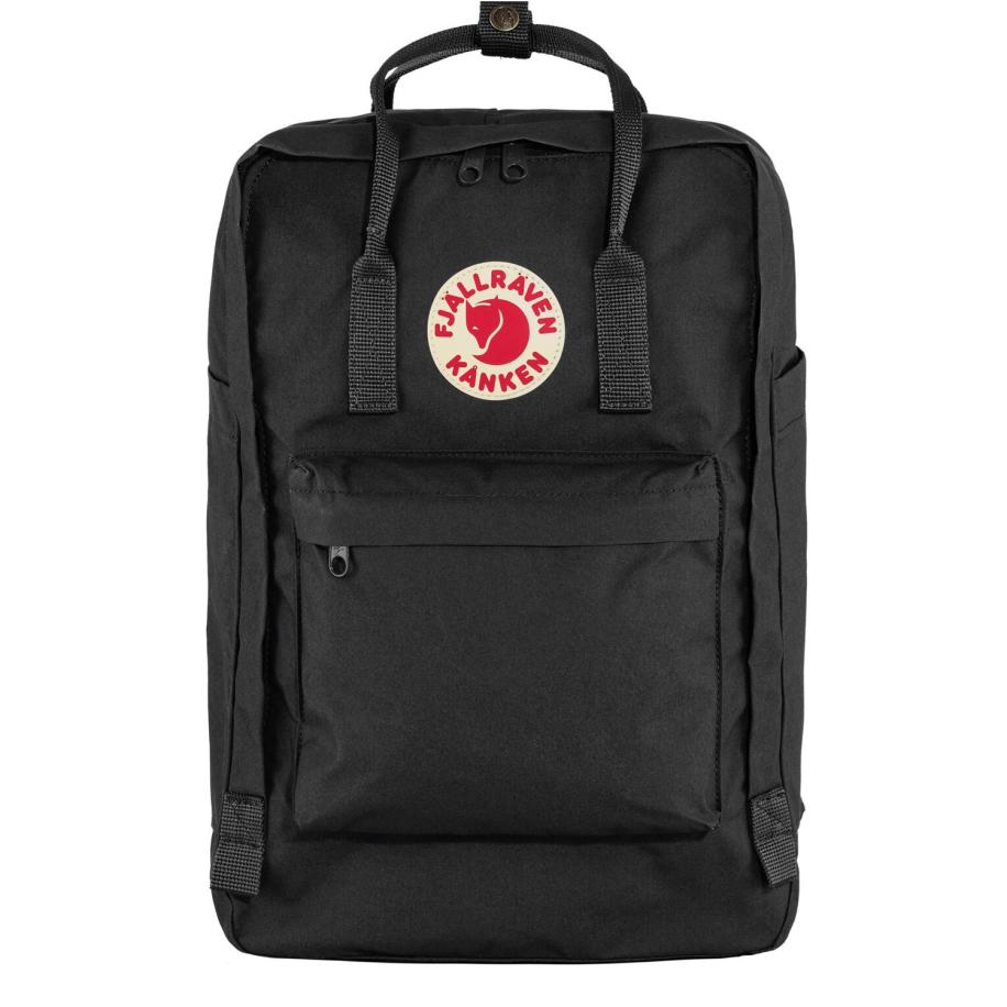 Fjallraven Kanken Laptop 17 black Zwart