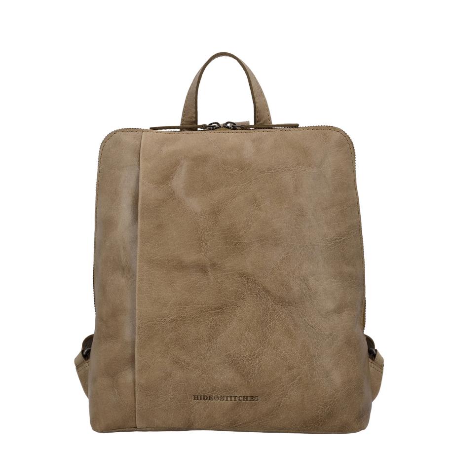 Hide & Stitches Westland Backpack taupe Bruin