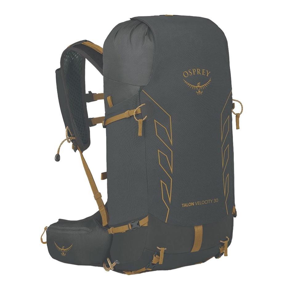 Osprey Talon Velocity 30 S/M dark charcoal/tumbleweed yellow backpack Multicolor