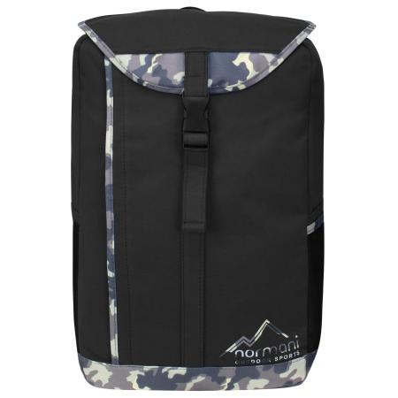 normani normani Rugzak Freshman grijs / groen / zwart