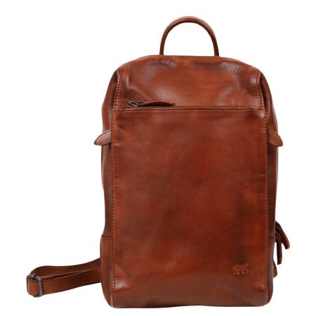 Bear Design Sil Backpack cognac