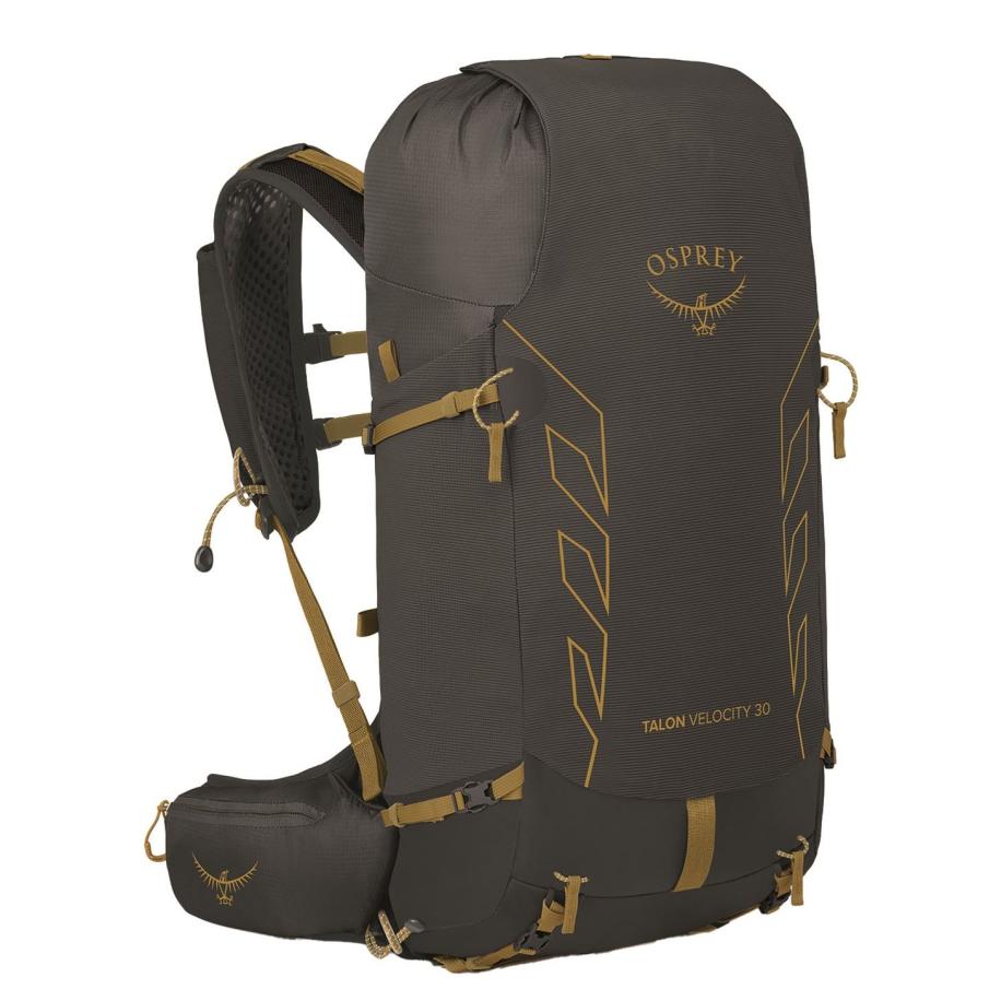 Osprey Talon Velocity 30 L/XL dark charcoal/tumbleweed yellow backpack Multicolor