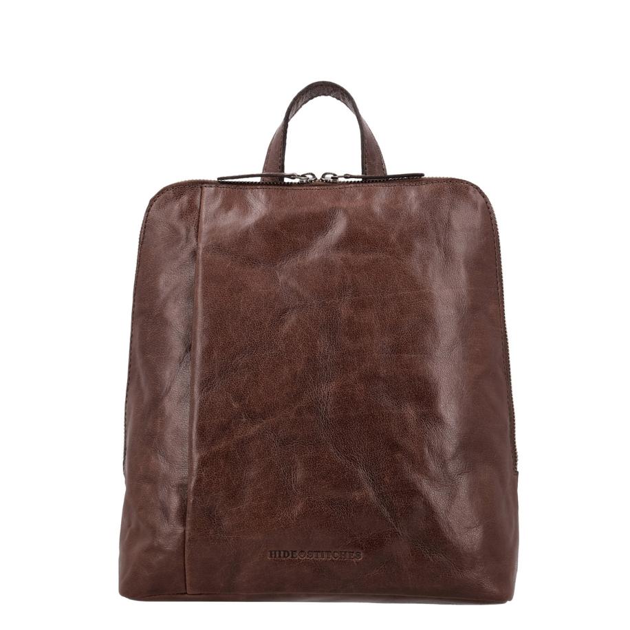 Hide & Stitches Westland Backpack dark brown Bruin