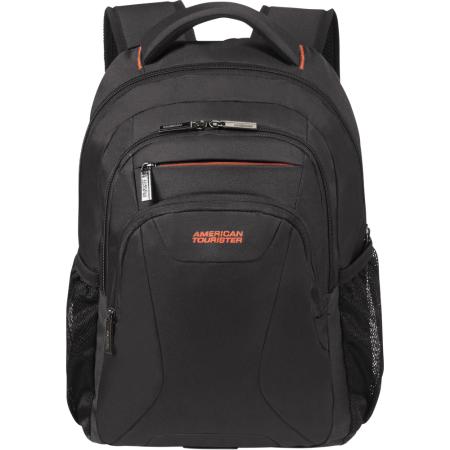 American Tourister AT Work Laptop Backpack 13.3-14.1 Black/Orange