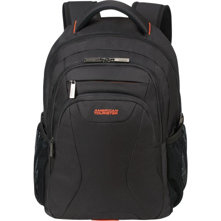 American Tourister AT Work Laptop Backpack 15.6 Black/Orange Zwart