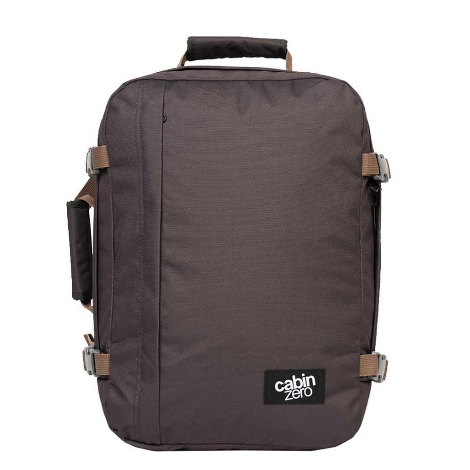 CabinZero Classic 36L Ultra Light Cabin Bag black sand Grijs