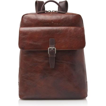 Castelijn & Beerens Rien Laptop Rugzak 15.6'' + tablet RFID cognac backpack