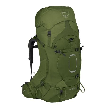 Osprey Aether 65 Backpack S/M mustard green backpack