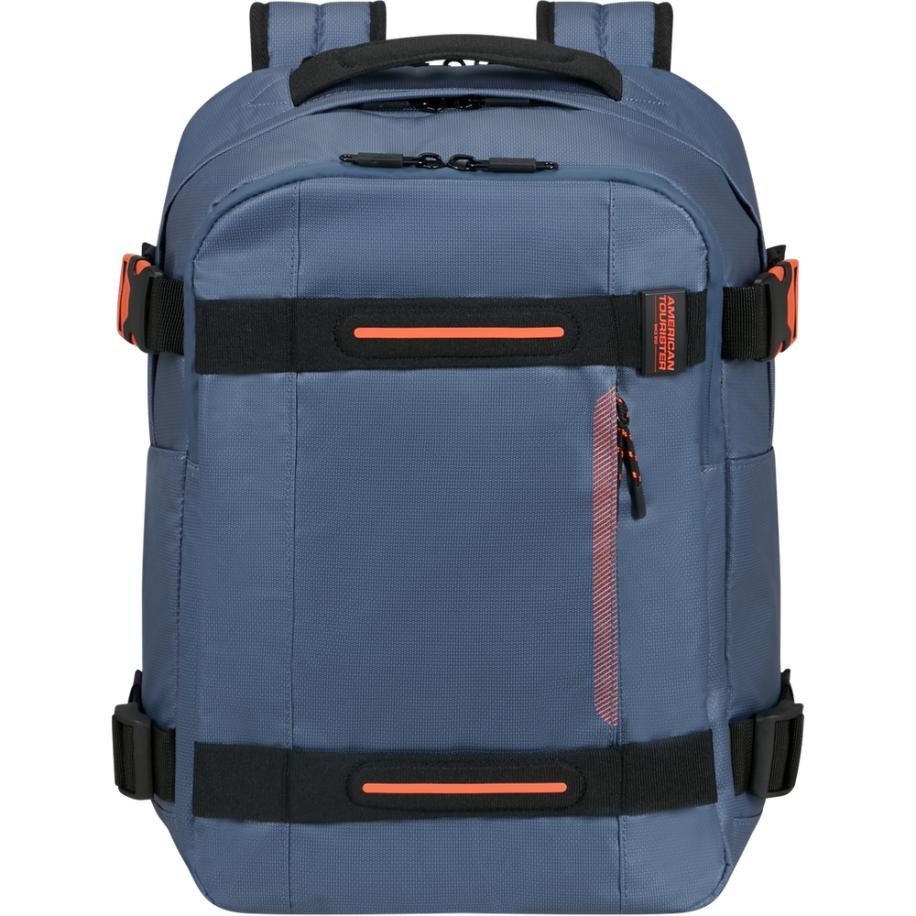 American Tourister Urban Track Laptop Backpack 15,6 coated Navy/Orange Blauw