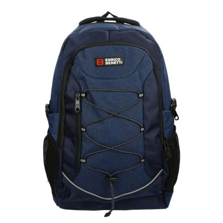 Enrico Benetti Yellow Stone 15'' Laptop Rugzak blauw Laptoprugzak