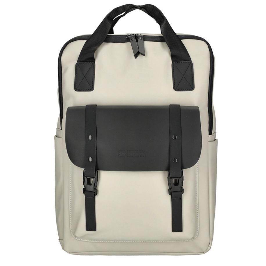 Enrico Benetti Glasgow Backpack 15 light taupe Bruin