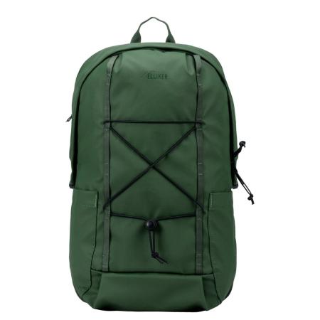 Elliker Kiln Hooded Zip Top Backpack 22L green