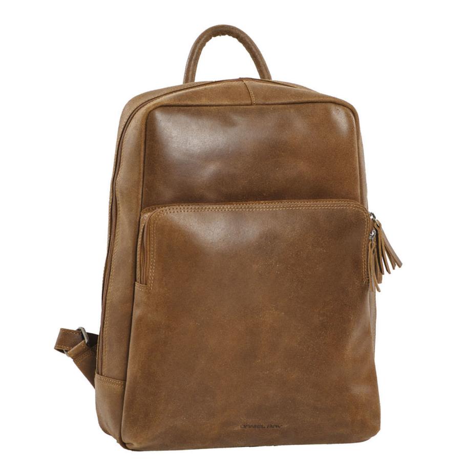 Daniel Ray Bachus Laptopbag cognac Bruin