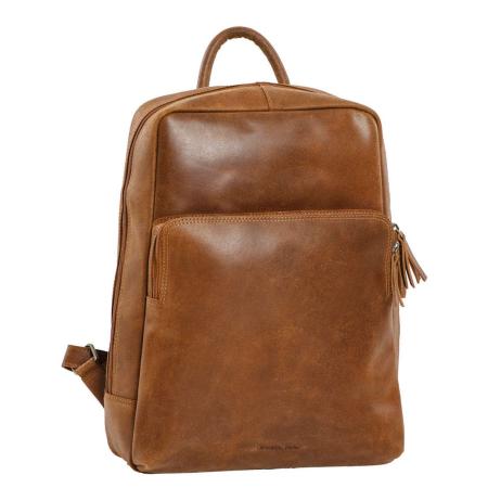 Daniel Ray Bachus Laptopbag cognac