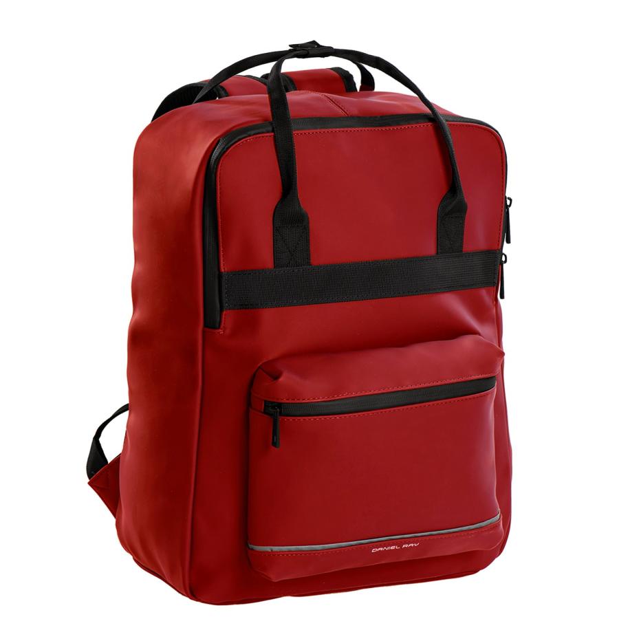 Daniel Ray Birmingham Waterafstotende Rugtas red Rood